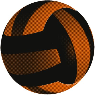 Volleyball - Halftone