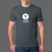 Vision church shirts - Men's Tri-Blend Crew