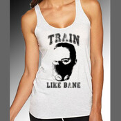 Train Like Bane Womens Tank - Womens Next Level Tri Blend Tank