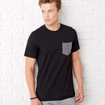 Unisex Cotton Jersey Pocket Tee