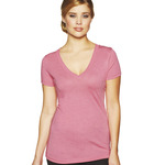 Ladies’ Tri-Blend Deep V