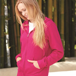 Juniors' Heavenly Fleece Full-Zip Hooded Sweatshirt