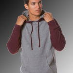 Raglan Hooded Pullover