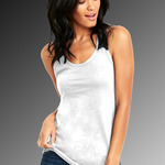 Ladies White Tank
